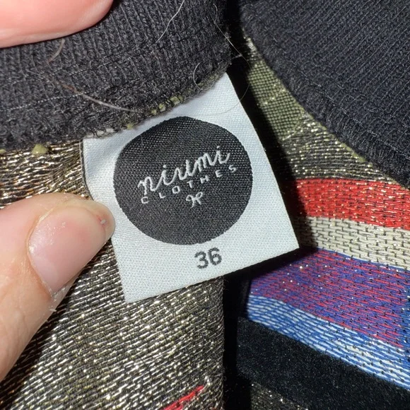 Niumi Camo Fit and Flare Sweater Dress - Picture 3 of 4